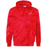 CYOF White  Pen Unisex Tie-Dyed Pullover Hoodie