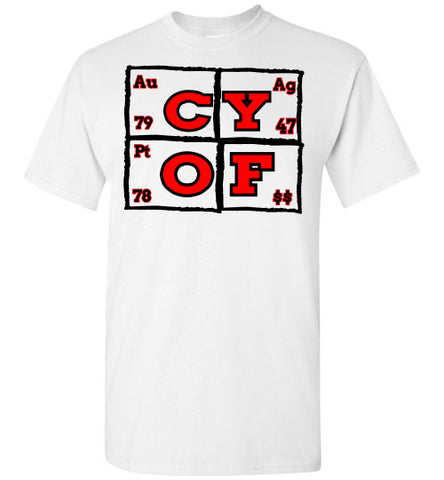 CYOF Gold,Silver,Platinum Formula T-Shirt