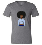 CYOF Lady Canvas Unisex V-Neck T-Shirt