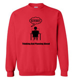 Thinking and Planning Ahead Sweatshirt CYOF