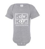 CYOF Gold, Silver,Platinum Formula infant Bodysuit