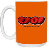 CYOF 15 oz. White Mug