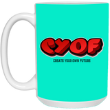 CYOF 15 oz. White Mug