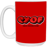 CYOF 15 oz. White Mug