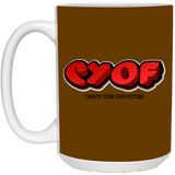 CYOF 15 oz. White Mug