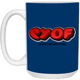 CYOF 15 oz. White Mug