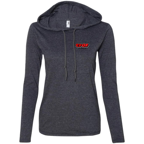 CYOF Workout Apparel Anvil Ladies' LS T-Shirt Hoodie