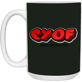 CYOF 15 oz. White Mug