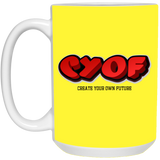 CYOF 15 oz. White Mug