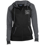 CYOF Ladies' Moisture Wick Full-Zip Hooded Jacket