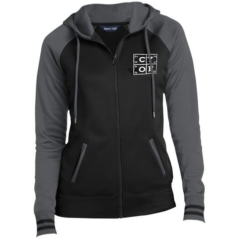 CYOF Ladies' Moisture Wick Full-Zip Hooded Jacket