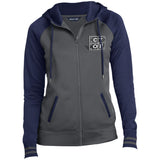 CYOF Ladies' Moisture Wick Full-Zip Hooded Jacket