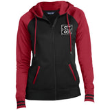 CYOF Ladies' Moisture Wick Full-Zip Hooded Jacket