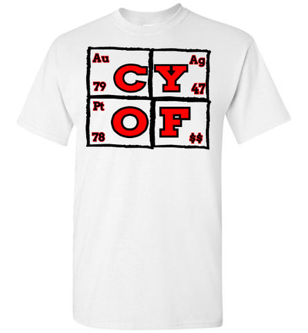 CYOF Gold,Silver,Platinum Formula T-Shirt