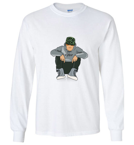 CYOF20  W T Gildan Long Sleeve T-Shirt